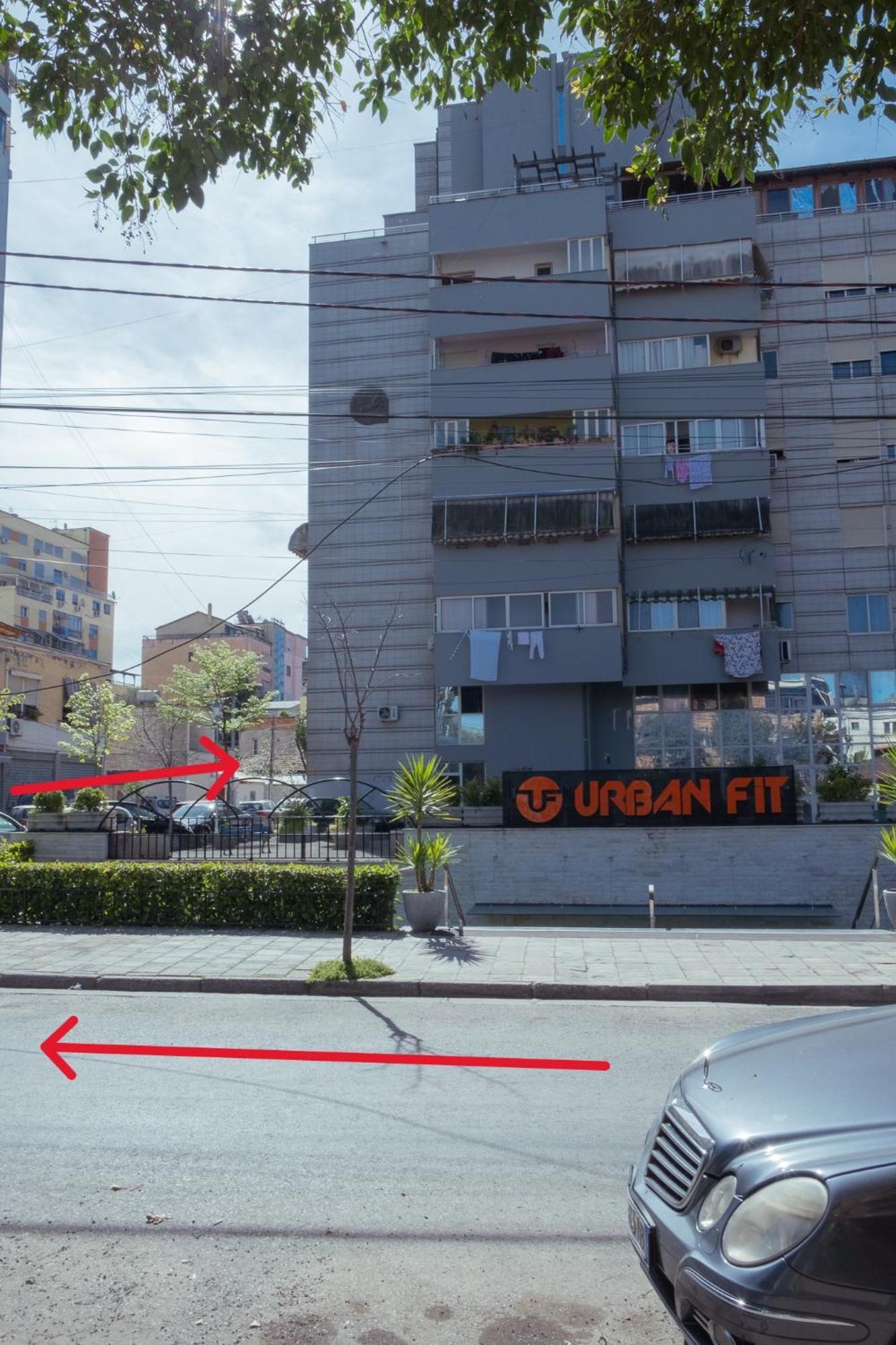 Albjona Guesthouse 地拉那 外观 照片