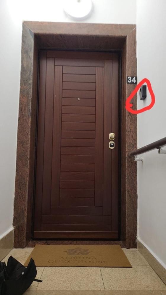Albjona Guesthouse 地拉那 外观 照片